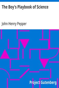 The Boy's Playbook of Science: Including the Various Manipulations and Arrangements of Chemical and Philosophical Apparatus Required for the Successful Performance of Scientific Experiments in Illustration of the Elementary Branches of Chemistry and — John Henry Pepper cover