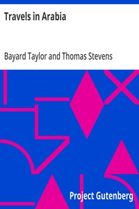 Travels in Arabia — Bayard Taylor cover