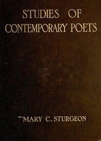 Studies of Contemporary Poets cover