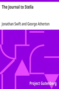 The Journal to Stella — Jonathan Swift cover
