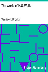 The World of H.G. Wells — Van Wyck Brooks cover