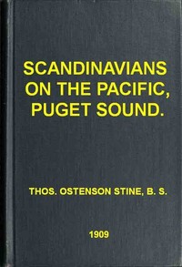 Scandinavians on the Pacific, Puget Sound — Thomas Ostenson Stine cover