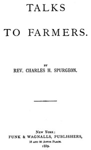 Talks to Farmers — C. H. (Charles Haddon) Spurgeon cover