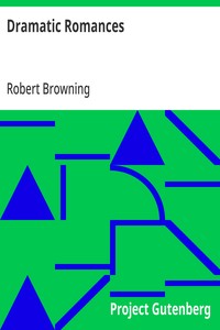 Dramatic Romances — Robert Browning cover