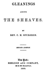 Gleanings among the Sheaves — C. H. (Charles Haddon) Spurgeon cover