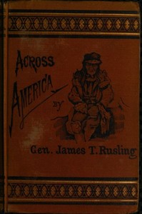 Across America; Or, The Great West and the Pacific Coast — James Fowler Rusling cover