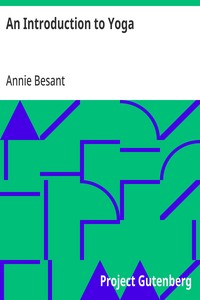 An Introduction to Yoga — Annie Besant cover