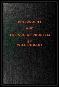 Philosophy and the Social Problem cover