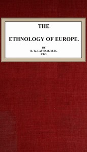 The Ethnology of Europe cover