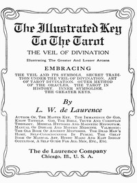 The Illustrated Key to the Tarot: The Veil of Divination cover