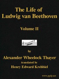 The Life of Ludwig van Beethoven, Volume II cover