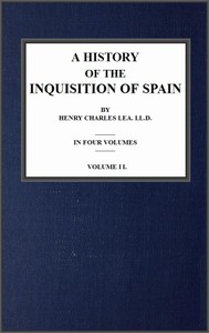 A History of the Inquisition of Spain; vol. 2 cover