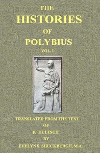 The Histories of Polybius, Vol. 1 (of 2) — Polybius cover