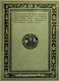 The Story of Blue-Beard — Charles Perrault cover