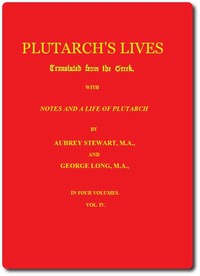 Plutarch's Lives, Volume 4 (of 4) — Plutarch cover