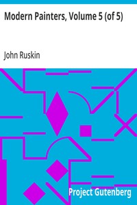 Modern Painters, Volume 5 (of 5) — John Ruskin cover