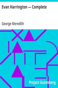 Evan Harrington — Complete — George Meredith cover