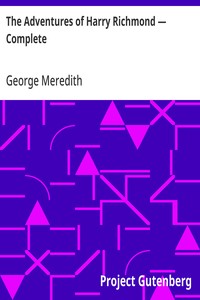 The Adventures of Harry Richmond — Complete — George Meredith cover
