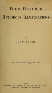 Four Hundred Humorous Illustrations: With Portrait and Biographical Sketch — Anonymous cover