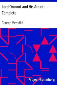 Lord Ormont and His Aminta — Complete — George Meredith cover