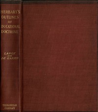 Outlines of Educational Doctrine — Johann Friedrich Herbart cover