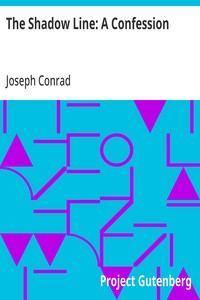 The Shadow Line: A Confession — Joseph Conrad cover
