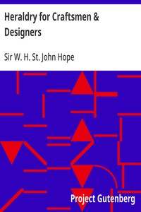 Heraldry for Craftsmen & Designers cover