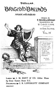 Popular British Ballads, Ancient and Modern, Vol. 4 (of 4) — Anonymous cover
