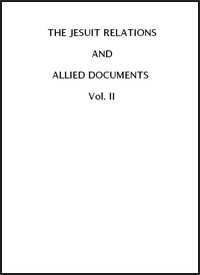 The Jesuit Relations and Allied Documents, Vol. 2:  Acadia, 1612-1614 — Anonymous cover