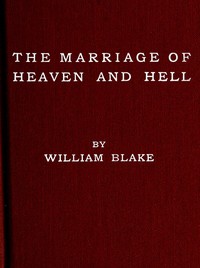 The Marriage of Heaven and Hell — William Blake cover