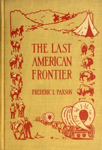 The Last American Frontier cover