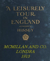 A Leisurely Tour in England — James John Hissey cover