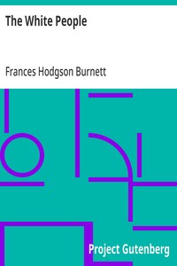 The White People — Frances Hodgson Burnett cover