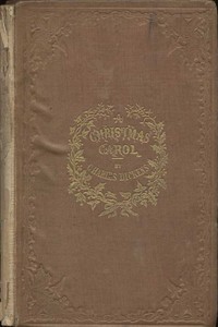 A Christmas Carol in Prose; Being a Ghost Story of Christmas — Charles Dickens cover