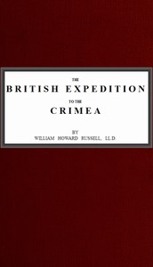 The British Expedition to the Crimea cover