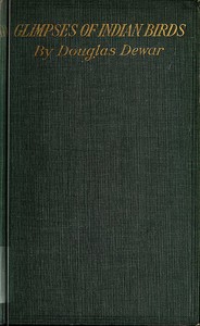 Glimpses of Indian Birds — Douglas Dewar cover