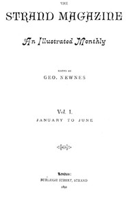 The Strand Magazine, Vol. 01, No. 05, May 1891: An Illustrated Monthly — Various cover