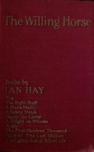 The Willing Horse: A Novel — Ian Hay cover