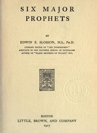 Six Major Prophets cover