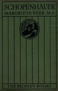Schopenhauer — Margrieta Beer cover