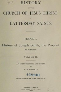 History of the Church of Jesus Christ of Latter-day Saints, Volume 2 — Joseph, Jr. Smith cover