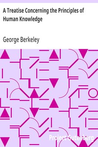 A Treatise Concerning the Principles of Human Knowledge — George Berkeley cover