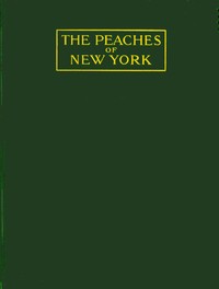 The peaches of New York — U. P. Hedrick cover