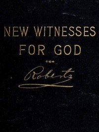 New Witnesses for God (Volume 2 of 3) — B. H. (Brigham Henry) Roberts cover