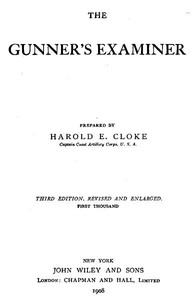 The Gunner's Examiner — Harold E. (Harold Edward) Cloke cover