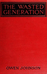 The Wasted Generation — Owen Johnson cover