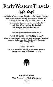 Farnham's Travels in the Great Western Prairies, etc., part 1, May 21-October 16, 1839 — Thomas Jefferson Farnham cover
