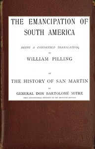 The Emancipation of South America — Bartolomé Mitre cover