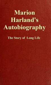 Marion Harland's Autobiography: The Story of a Long Life — Marion Harland cover