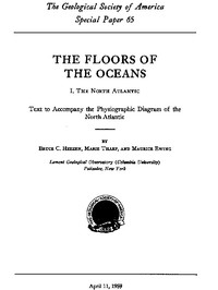 The Floors of the Ocean: 1. The North Atlantic: Text to accompany the physiographic diagram of the North Atlantic — Bruce C. Heezen cover
